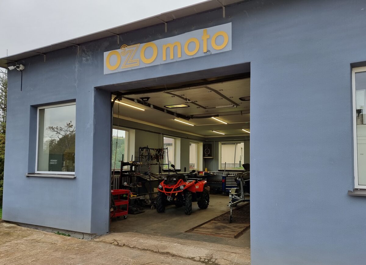 OZO moto remontdarbnīcas ēka